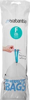 AFVALZAK MET TREKBANDSLUITING 'PERFECTFIT' F, 20 LITER (20 S (AFVALZAK 20 LITER HOOG MODEL, 20 STUKS